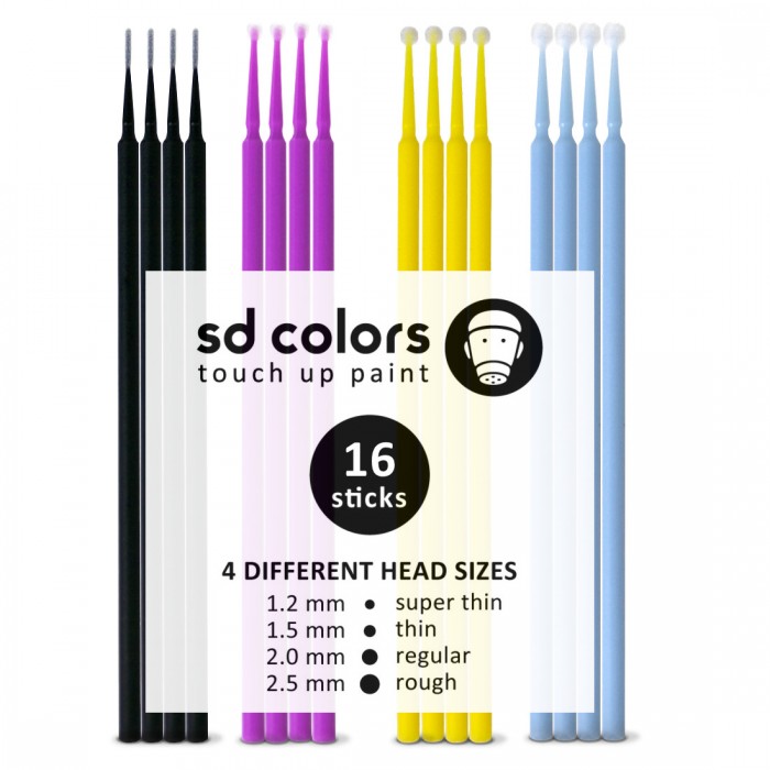 SD COLORS TOUCH UP PAINT KIT CARE  WILDERNESS GREEN K4X сompatible with SUBARU Red Rocket Set