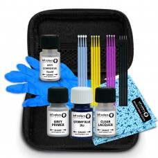 SD COLORS TOUCH UP PAINT KIT CARE  STORMY BLUE 35J сompatible with MAZDA Small Edition Set