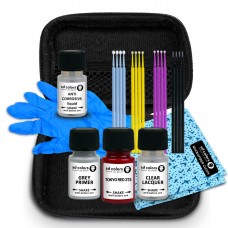 SD COLORS TOUCH UP PAINT KIT CARE  TOKYO RED 3T3 сompatible with TOYOTA Small Edition Set