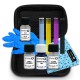 SD COLORS TOUCH UP PAINT KIT CARE  TORNADO BLUE 468 сompatible with FIAT Small Edition Set