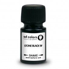 SD COLORS STONE BLACK 9F сompatible HYUNDAI New Touch Up Paint 8ML REPAIR SCRATCH CHIP BRUSH COLOR CODE 9F STONE BLACK