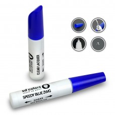 SD COLORS SPEEDY BLUE ZWG сompatible SUZUKI New Touch Up Paint Pen REPAIR KIT 12ML SCRATCH CHIP BRUSH COLOR CODE ZWG SPEEDY BLUE (PAINT+LACQUER)