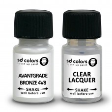 SD COLORS AVANTGRADE BRONZE 4V8 сompatible TOYOTA New Touch Up Paint 8ML REPAIR SCRATCH CHIP BRUSH COLOR CODE 4V8 AVANTGRADE BRONZE (PAINT+LACQUER)
