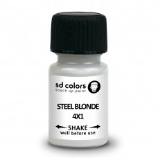SD COLORS STEEL BLONDE 4X1 сompatible TOYOTA New Touch Up Paint 8ML REPAIR SCRATCH CHIP BRUSH COLOR CODE 4X1 STEEL BLONDE