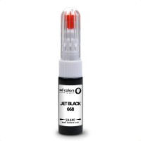 SD COLORS JET BLACK 668 сompatible BMW New Touch Up Paint Pen REPAIR KIT 7ML SCRATCH CHIP BRUSH COLOR CODE 668 JET BLACK