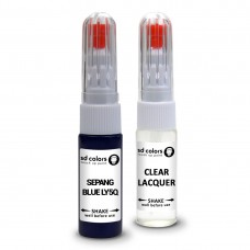 SD COLORS SEPANG BLUE LY5Q сompatible VW/AUDI New Touch Up Paint Pen REPAIR KIT 7ML SCRATCH CHIP BRUSH COLOR CODE LY5Q SEPANG BLUE (PAINT+LACQUER)