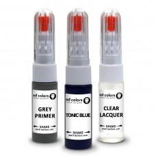 SD COLORS  TONIC BLUE сompatible FORD New Touch Up Paint Pen REPAIR KIT 7ML SCRATCH CHIP BRUSH COLOR CODE TONIC BLUE  (PAINT+PRIMER+LACQUER)