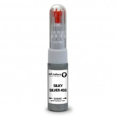 SD COLORS SILKY SILVER 4SS сompatible KIA New Touch Up Paint Pen REPAIR KIT 7ML SCRATCH CHIP BRUSH COLOR CODE 4SS SILKY SILVER