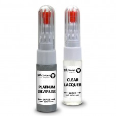 SD COLORS PLATINUM SILVER U3S сompatible HYUNDAI New Touch Up Paint Pen REPAIR KIT 7ML SCRATCH CHIP BRUSH COLOR CODE U3S PLATINUM SILVER (PAINT+LACQUER)