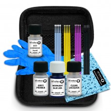 SD COLORS TOUCH UP PAINT KIT CARE  MOONLIGHT BLUE LX5R сompatible with VW/AUDI Small Edition Set