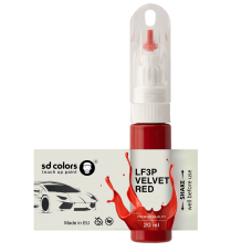 Touch Up Paint 20ml VELVET RED LF3P for VAG/VW/AUDI Scratch and Chip Repair Brush