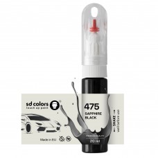 Touch Up Paint 20ml SAPPHIRE BLACK 475 for BMW Scratch and Chip Repair Brush