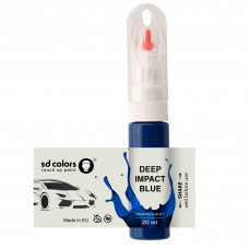 Touch Up Paint 20ml  DEEP IMPACT BLUE for FORD Scratch and Chip Repair Brush