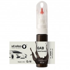 Touch Up Paint 20ml NIGHTSHADE GAB for NISSAN Scratch and Chip Repair Brush