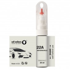 Touch Up Paint 20ml WATERWORLD 22A for OPEL Scratch and Chip Repair Brush
