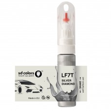 Touch Up Paint 20ml SILVER DIAMOND LF7T for VAG/VW/AUDI Scratch and Chip Repair Brush